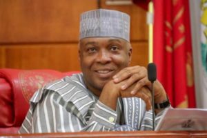 Saraki donates severance allowance to Leah Sharibu’s family