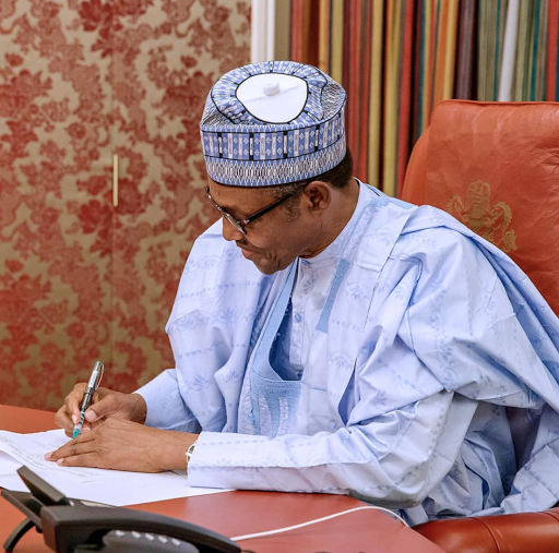 President Muhammmadu Buhari on Tuesday signed the Polytechnic amendment and another bill into law