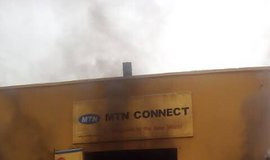 Xenophobia: Angry Nigerians Allegedly Set MTN Office In Lagos On Fire