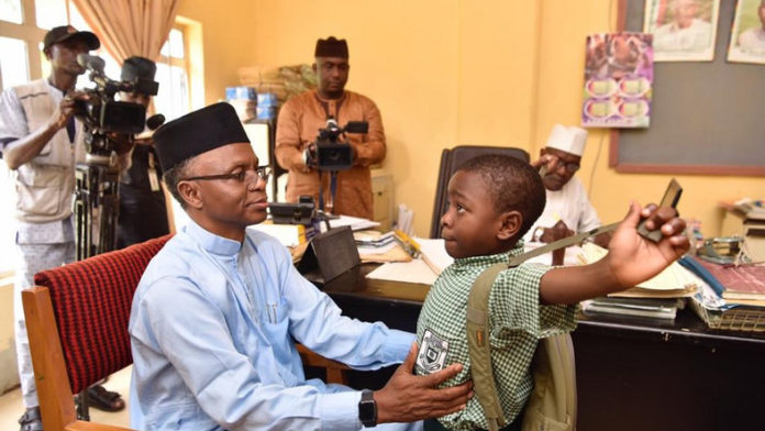 El-Rufai Enrolls Son In Public Primary School In Kaduna