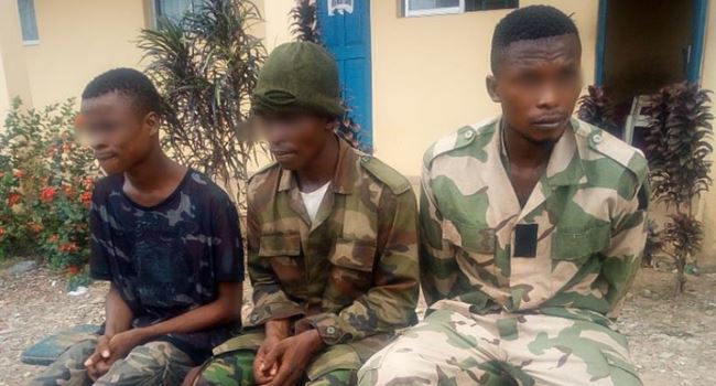 Kidnap Suspects Reveal They Bought Complete Army Uniform For N15,000