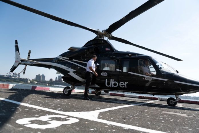 Uber Opens Up Helicopter Service That Will Fly Passengers Around The City