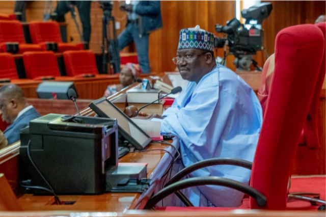 Senate President speaks on scrapping House of Reps