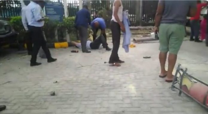 BREAKING NEWS: Gas Explosion Rocks Four Points Hotel In Lagos
