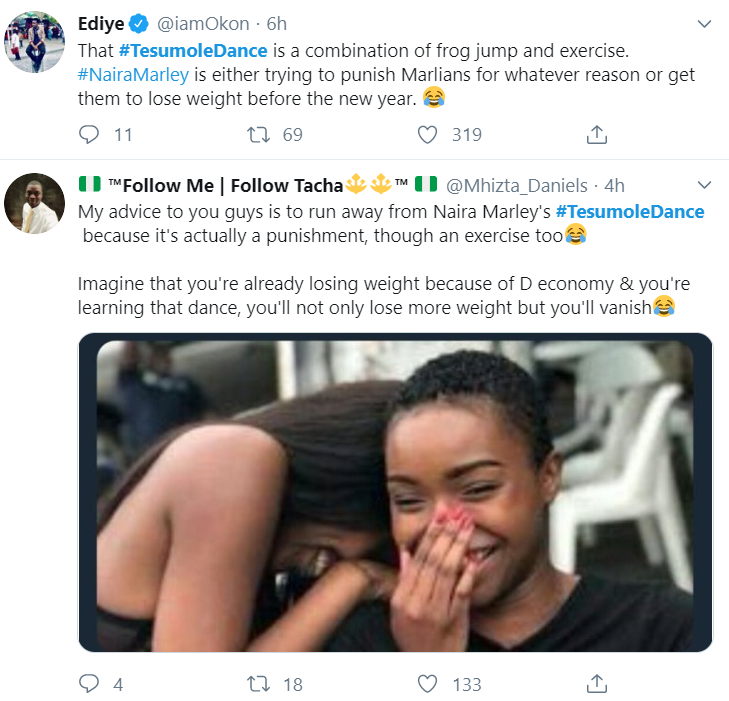 Hilarious Videos As Fans Turn In Submissions Of Naira Marley's #TesumoleDance