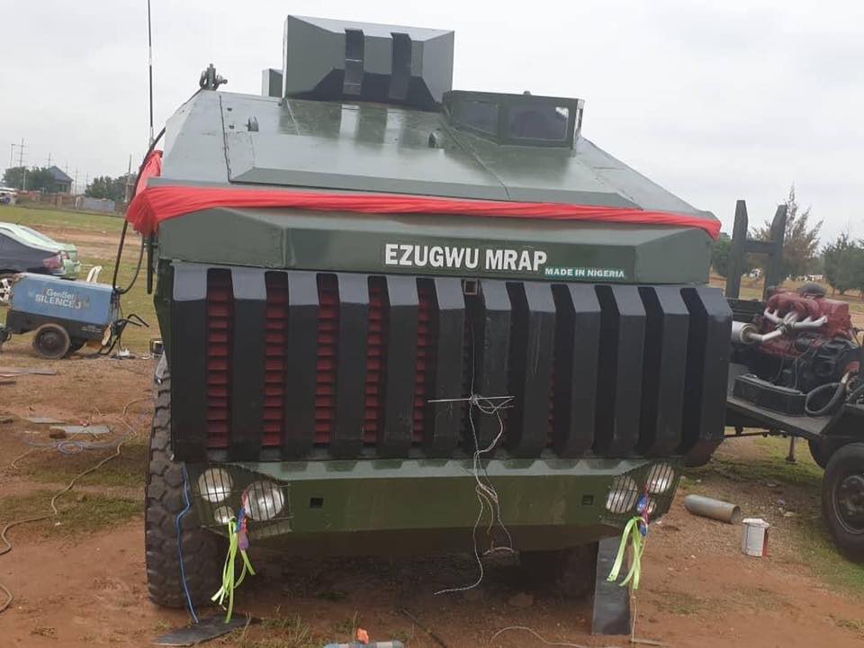President Buhari Unveils Made In Nigeria Military Vehicles (Photos)