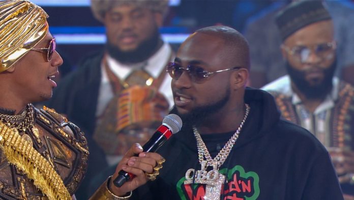 Davido Battles Nick Cannon On MTV Wild 'N Out
