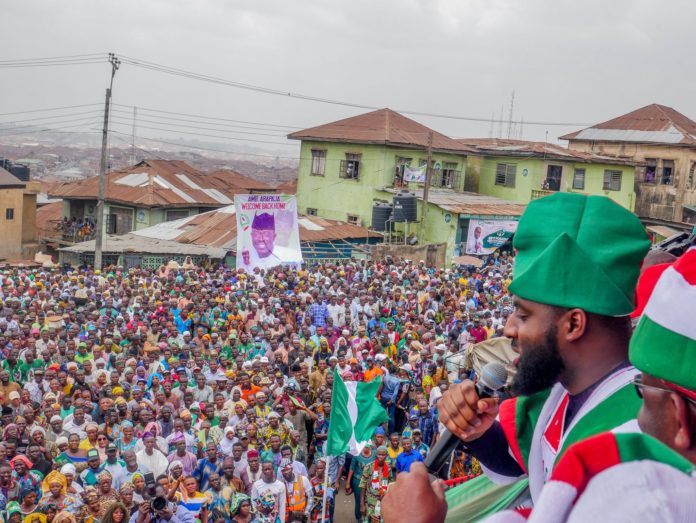 Revealed: Atiku’s infected son attended Ibadan PDP rally