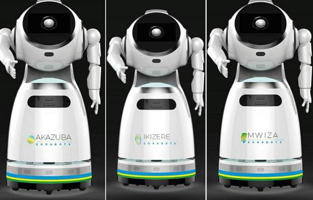 Rwanda takes delivery of robots that can screen ‘150 people per minute’ for Coronavirus (photos)