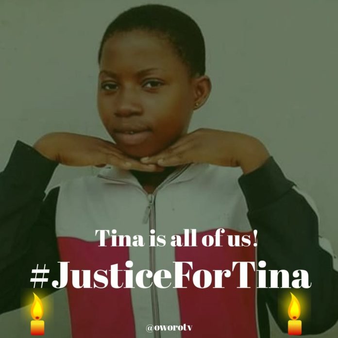 #JusticeForTina: Trigger Happy Policeman Shoots 16 Year Old Girl In Lagos State