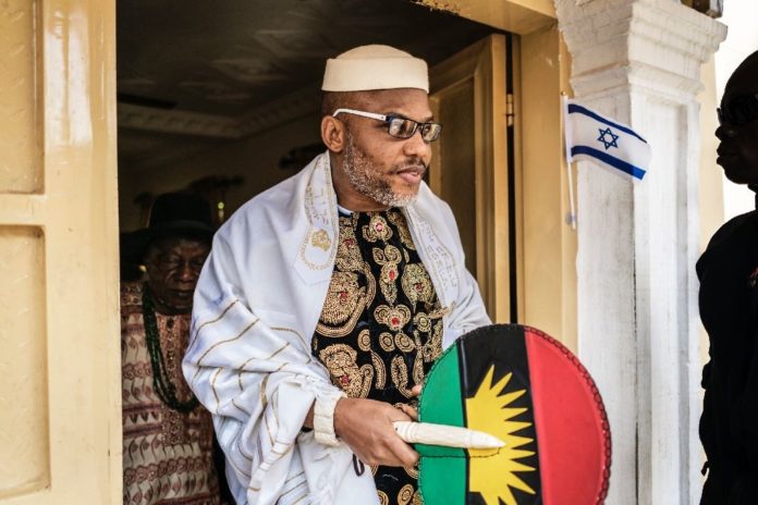 Nnamdi Kanu mocks Buhari for canceling nationwide broadcast