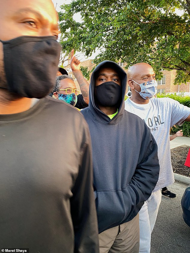 Kanye West Joins Protesters In Cicago After Donating $2m To Families Of Geroge Floyd, Breonna Taylor And Ahmaud Arbery