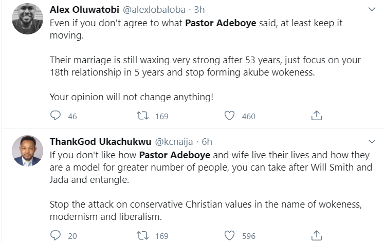 Pastor Adeboye's Birthday Wish To His Wife Causes Controversy Online