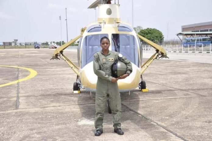 Breaking News: First Ever Female Combat Helicopter Pilot In Nigeria Has Died