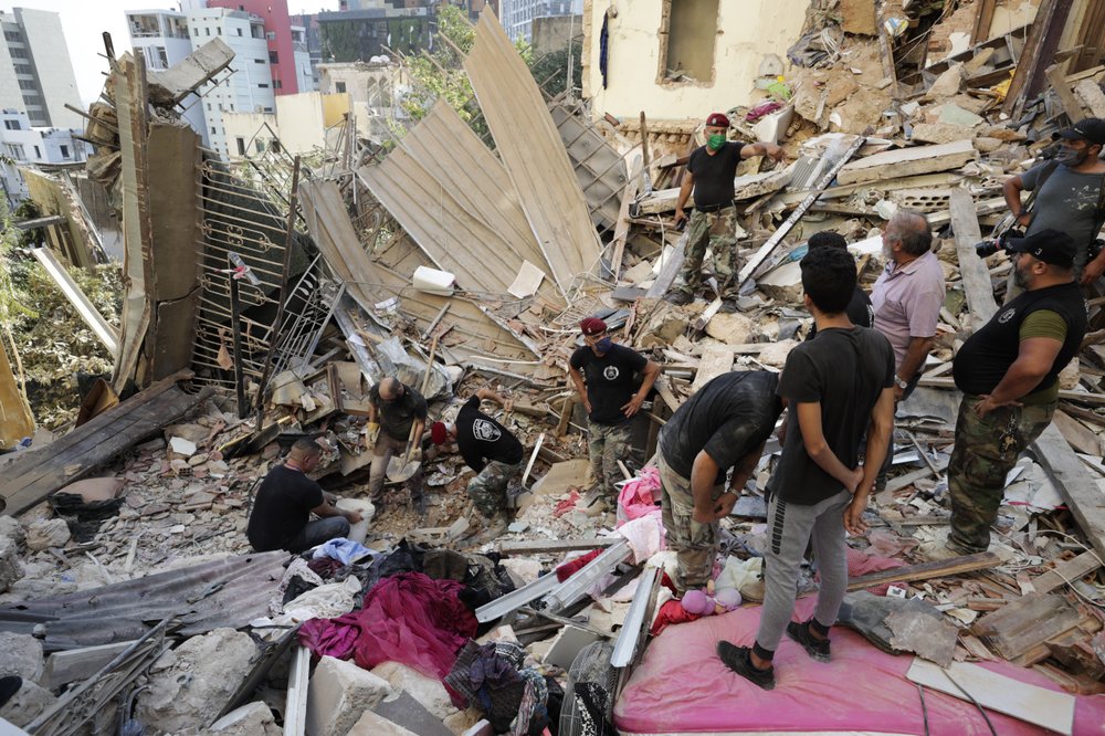 100 People Confirmed Dead, 4000 Injured As Officials Continue To Rescue Victims From Beirut Explosion