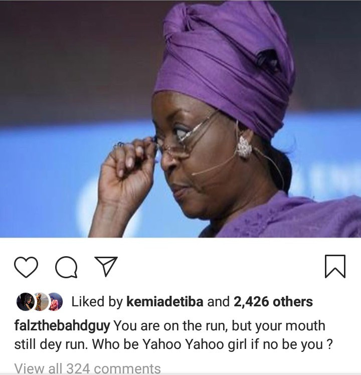 You're On The Run And Your Mouth Is Running - OAP Toolz, Falz Blast Diezani