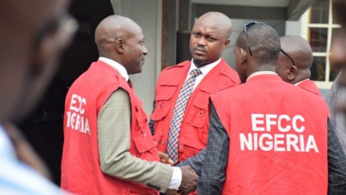Drama As Lawyers Testifying In Magu’s Probe Are Whisked Away From Presidential Villa, Detained In EFCC Custody