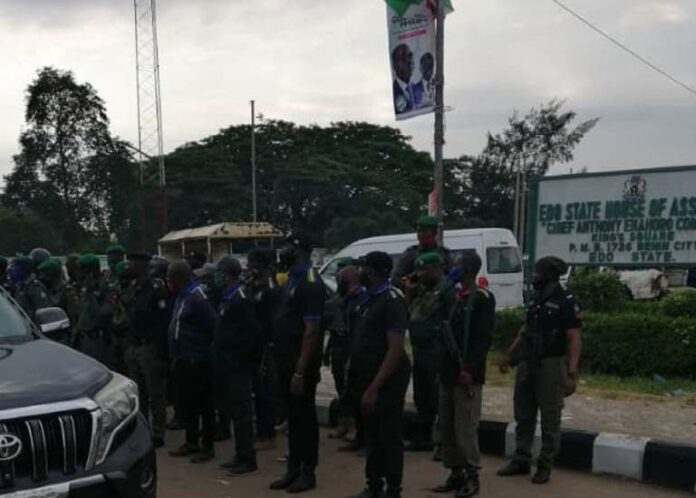 Impeachment: Police surround Edo Assembly complex
