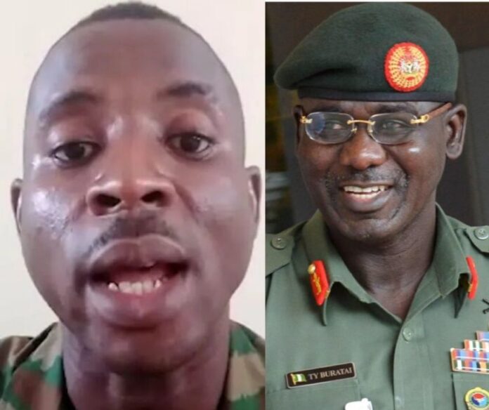 JUST IN: Lance Corporal Who Criticised Army Chief Buratai, Feared Dead As He Disappears
