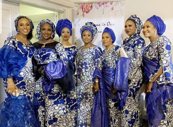 Photos From President Buhari’s Daughter, Hanan And Turad Sha’aban's Pre-Wedding Event