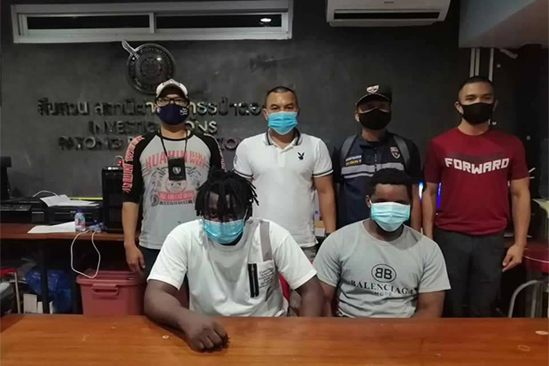 Police Arrest Two Nigerians For Alleged Romance Scam In Thailand