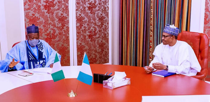 Ganduje Reveals Details Of Meeting With Buhari On Kano Blasphemy Saga