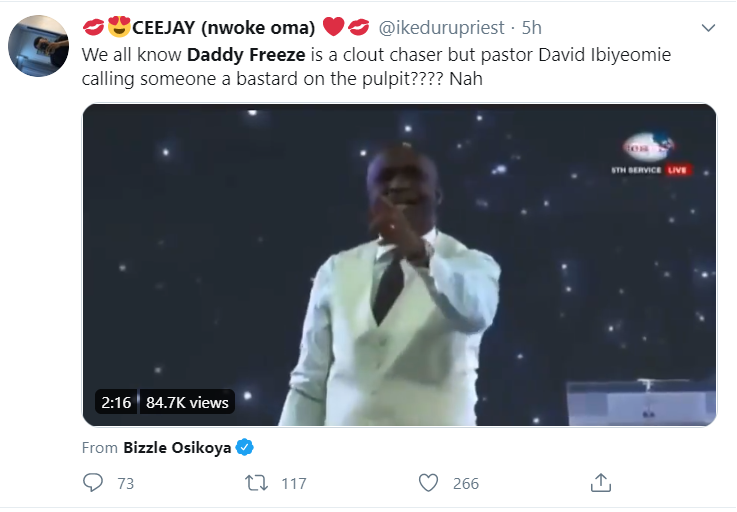 Nigerians Blast Pastor Ibiyeomie For Threatening To Kill Daddy Freeze Over Bishop Oyedepo