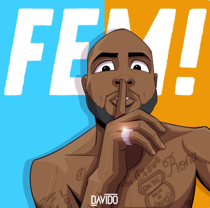 Davido Breaks New Record As His Song FEM Hits One Million Views In 7 Hours