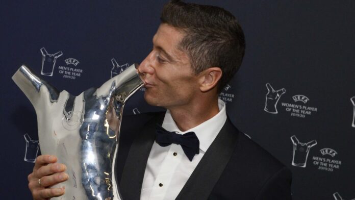 Robert Lewandowski Named UEFA Men’s Player Of The Year