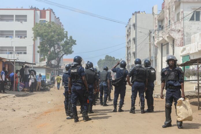 JUST IN: One Person Down, Many Injured As Police Starts Shooting In Benin