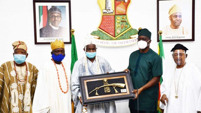 ALAKETU Alaafin, Alaketu Meet: Promise To Work For Yoruba Peace, Security
