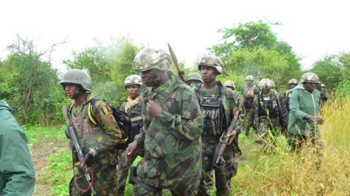 Nigerian Army Shuns Terrorists, Deploy Troops, Aircraft In Search Of Nnamdi Kanu's Eastern Security Network Camp