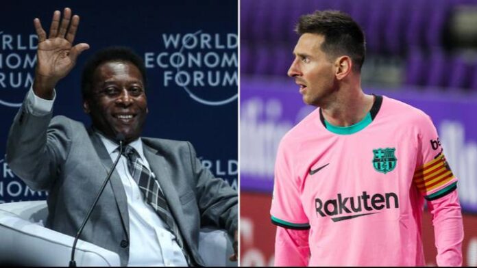 Santos: Messi Needs 448 More Goals To Break Pele’s Record